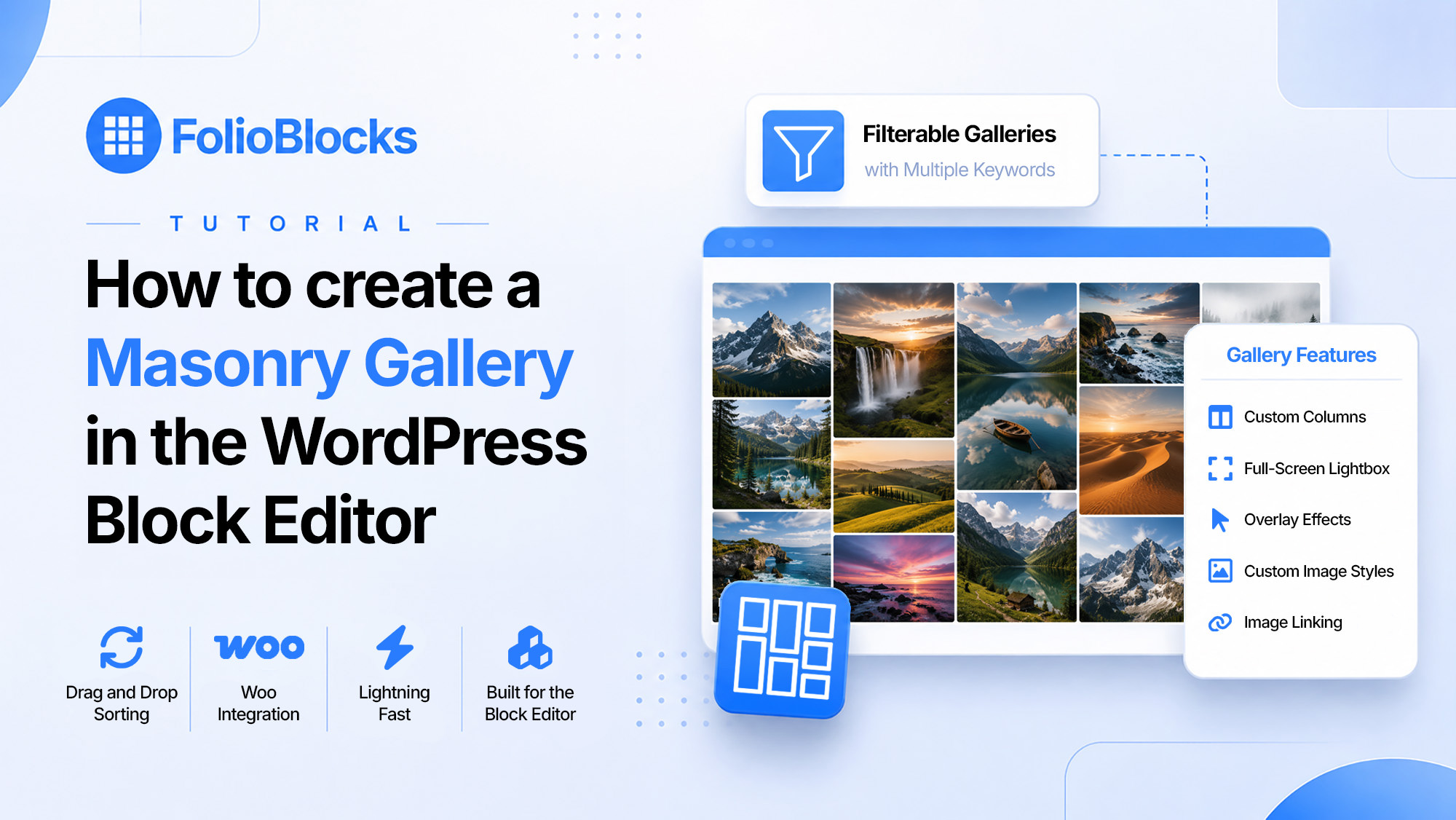 How to Create a Masonry Gallery in the WordPress Block Editor (Gutenberg)