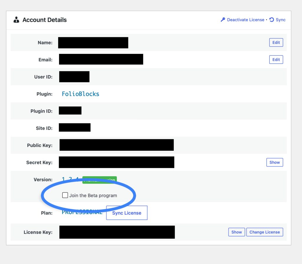 Join the Beta program