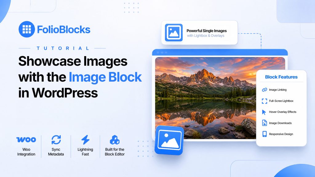 Showcase Images with the Image Block in WordPress