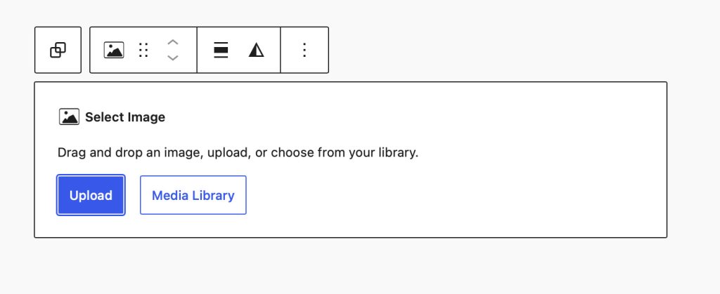 Image Block - Select Image