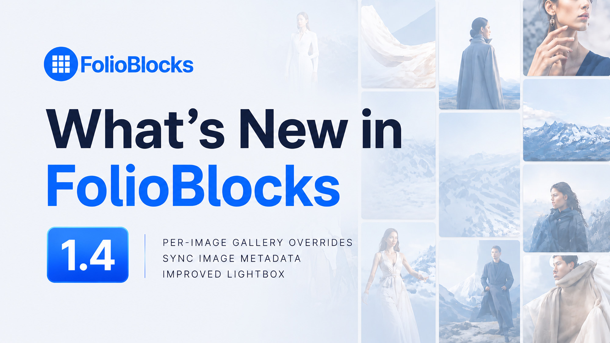 What's new in FolioBlocks 1.4