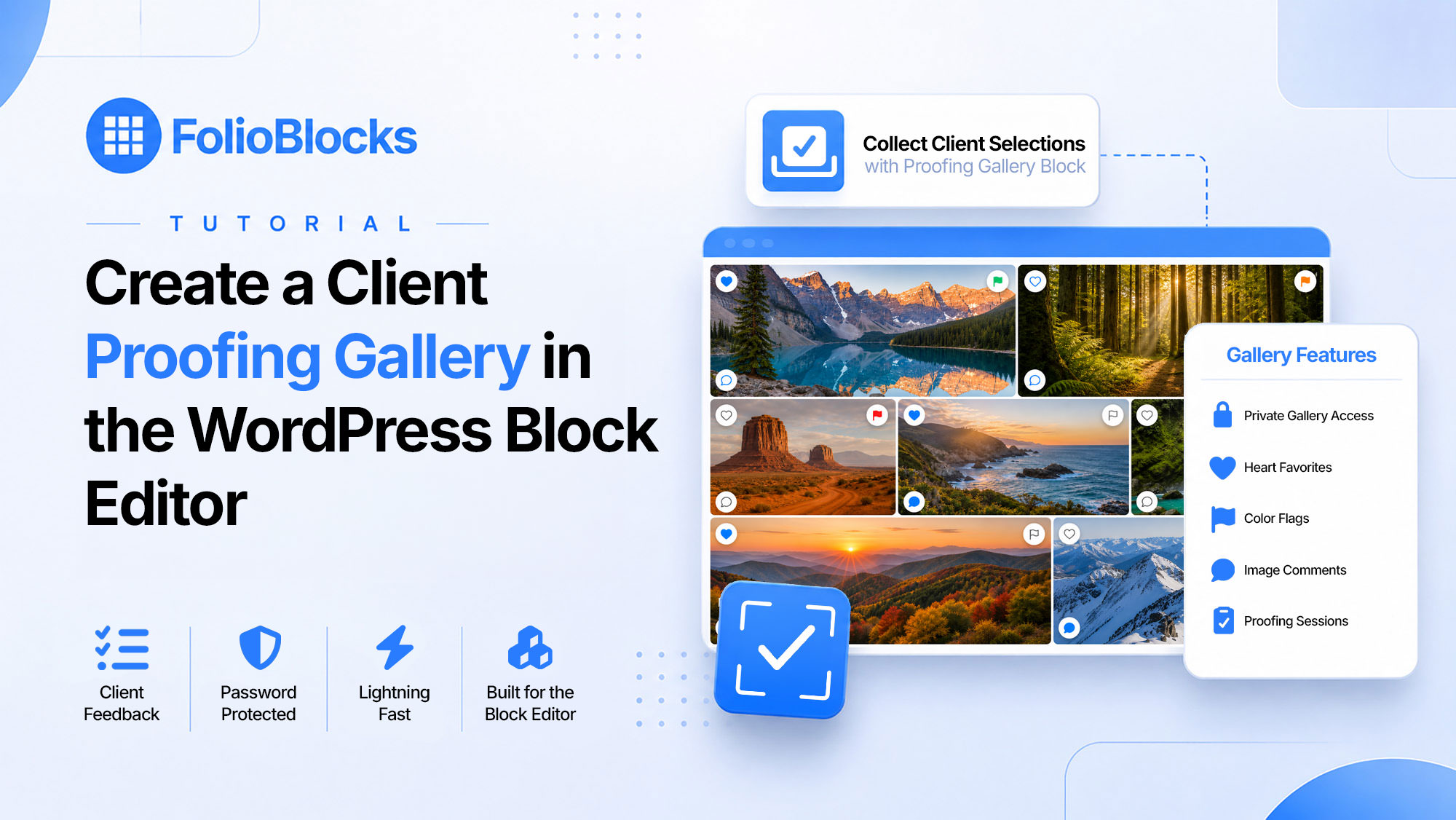 Create a Client Proofing Gallery in the WordPress Block Editor