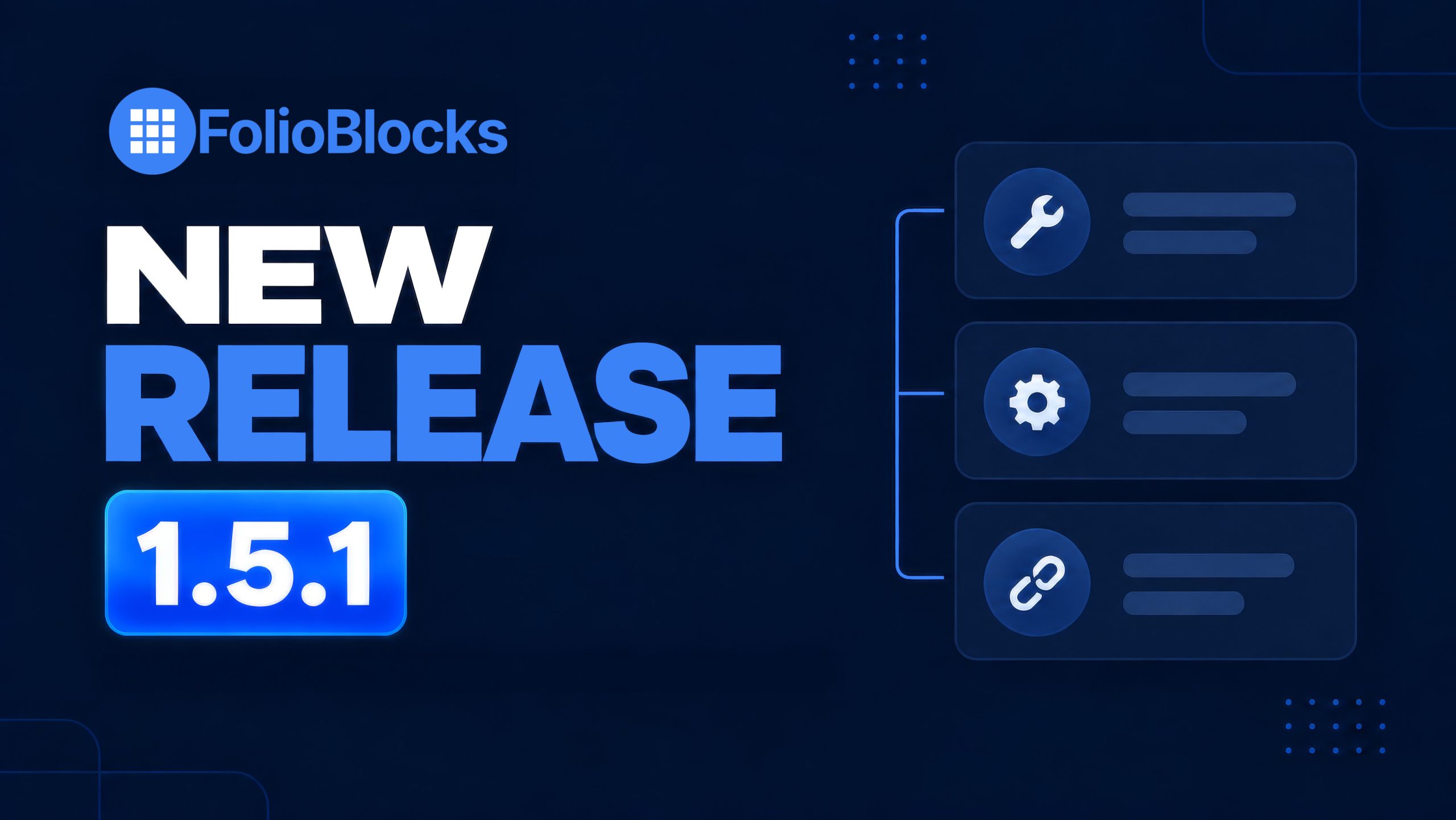 New Release: FolioBlocks 1.5.1